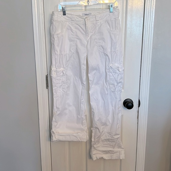 Express Pants - Express white cotton pants